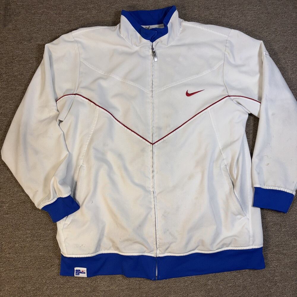 Nike Air Force Track jacket XL Vintage Men’s Red White Blue